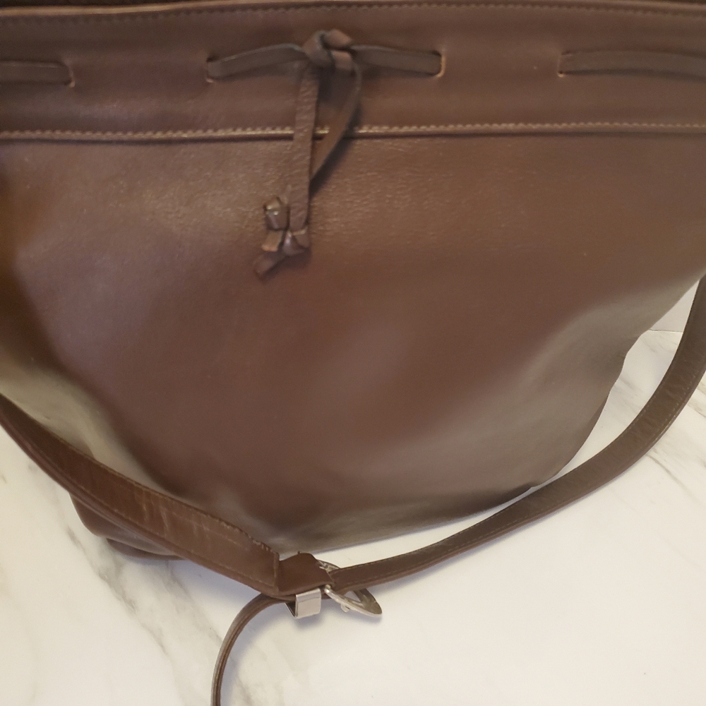 New Brown Designer Shoulder Bag, By MEYERS - Picture 2 of 8
